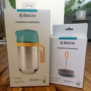 BioLite CampStove KettlePot and CoffeePress
